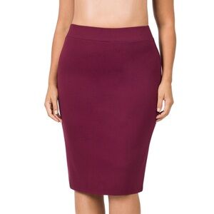 Zenana Pencil Skirt